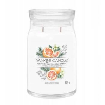 White Spruce & Grapefruit Signature Candle ( biely smrek a grapefruit ) - Vonná sviečka
